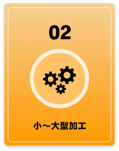 小～大型加工